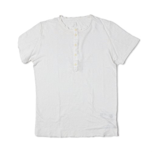 120% LINO Tshirt Serafino Manica Corta