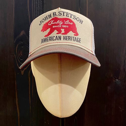Bear STETSON Bear Trucker Cap