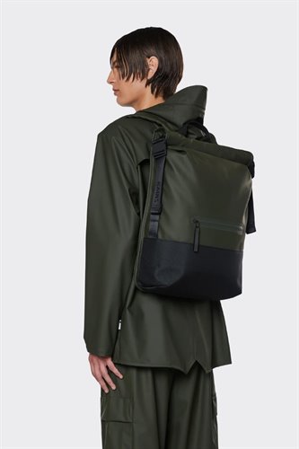 Trail Rolltop Backpack RAINS Trail Rolltop Backpack Green