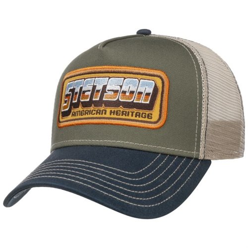 Chrome STETSON Chrome Trucker Cap