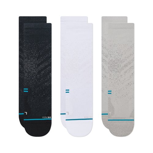 Run Light Crew 3 Pack STANCE Run Light Crew 3 Pack Socks