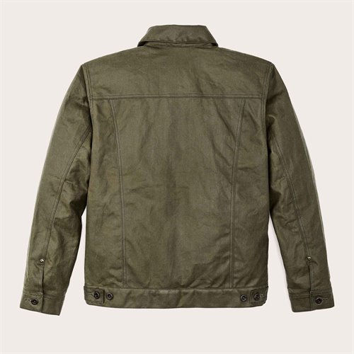 Tin Cloth Short Lined Cruiser Jacket FILSON Tin Cloth Short Lined Cruiser Jacket