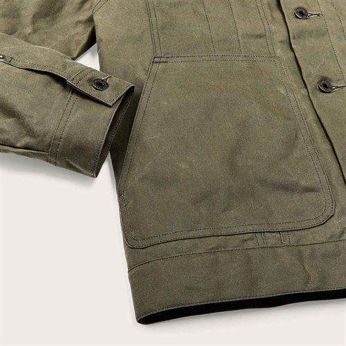 Tin Cloth Short Lined Cruiser Jacket FILSON Tin Cloth Short Lined Cruiser Jacket