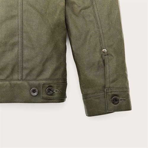 Tin Cloth Short Lined Cruiser Jacket FILSON Tin Cloth Short Lined Cruiser Jacket