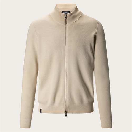 Giacca Zip Punto Riso